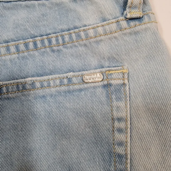 Special A distressed denim shorts. Made in Los Angeles. - Picture 7 of 7